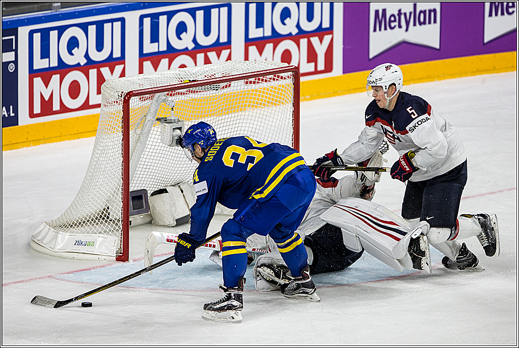 IIHF WM 2017, USA - Schweden, 08.05.2017